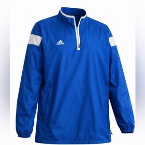 Adidas ClimaProof Jacket in Blue and White